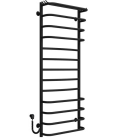 Електрична сушарка для рушників Deffi Юність П13 500х1300 ліве підключення чорний C.YU.130.50.13.E.B.L.5