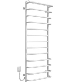 Электрический полотенцесушитель Deffi Юность П13 500х1300 левое подключение WD03 белый C.YU.130.50.13.E.W.L.3