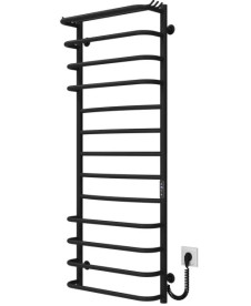 Электрический полотенцесушитель Deffi Юность П13 500х1300 правое подключение JD03 черный C.YU.130.50.13.E.B.R.1