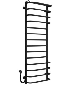 Електрична сушарка для рушників Deffi Юність П14 500х1400 ліве підключення чорний C.YU.140.50.14.E.B.L.5