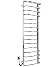 Електрична сушарка для рушників Deffi Юність П16 500х1600 ліве підключення JD03 хром C.YU.160.50.16.E.C.L.1