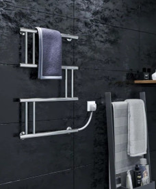 Электрический полотенцесушитель Deffi Змейка Люкс 500х500 правое подключение хром C.ZL.50.50.E.C.R.5