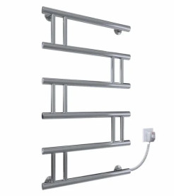 Электрический полотенцесушитель Deffi Змейка Люкс 500х800 правое подключение хром C.ZL.80.50.E.C.R.5