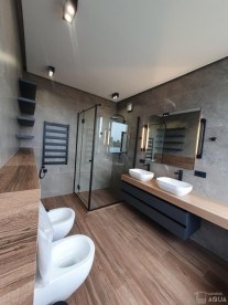 Электрический полотенцесушитель Genesis-Aqua Bull 100x53 см черный GA-3005