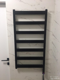 Электрический полотенцесушитель Genesis-Aqua Nova 100x53 см черный GA-2305