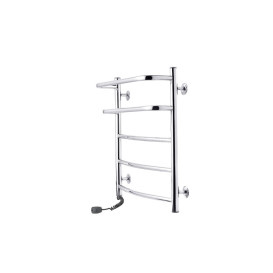 Електрична сушка для рушників Kroner Каскад дуга 600x500/5 ЕL (Сб1-С1-Д3) ліве підключення хром ДКД01ЕL