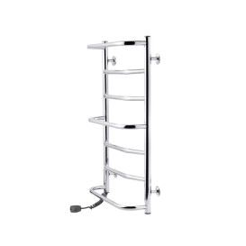 Електрична сушка для рушників Kroner Мікс 800x500/7 (С1-Т2-С1-Т2-С1) ліве підключення хром ДМ07EL