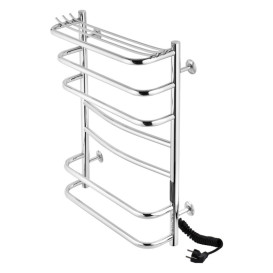 Электрический полотенцесушитель Kroner KRP Stern ST-ER70x50-7 55,5х70 см нержавеющая сталь CV036329