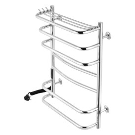 Электрический полотенцесушитель Kroner KRP Stern ST-EL80x50-7 55,5х80 см нержавеющая сталь CV036330