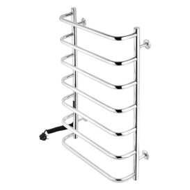 Електрична сушарка для рушників Kroner KRP Stil STL-EL80x50-7 55х80 см нержавіюча сталь CV036344