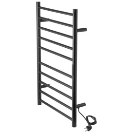 Електрична сушка для рушників Kroner KRP Hitze-Stets SCH8753-10T 53х86,5 см нержавіюча сталь чорний CV035347
