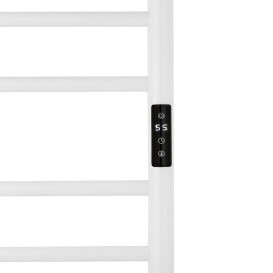 Електрична сушка для рушників Kroner KRP Hitze-Stets WEI8753-10T 53х86,5 см нержавіюча сталь білий CV035348