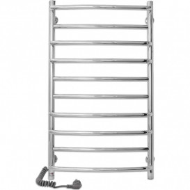 Електрична сушарка для рушників Laris Євромікс П10 600x900 Е сенсор S3 підключення зліва хром 73207686