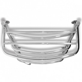 Электрический полотенцесушитель Laris Еврофлеш П6 500x800 Э с полкой подключение слева хром 73207610