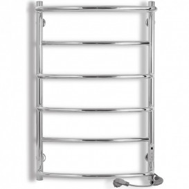 Електрична сушарка для рушників Laris Єврофлеш П6 500x800 Е з полицею підключення праворуч хром 73207611