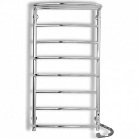 Електрична сушарка для рушників Laris Єврофлеш П8 500x1000 Е з полицею підключення праворуч хром 73207613