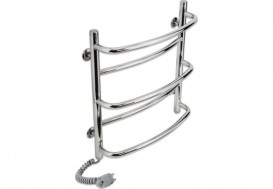 Електричний полотенцесушитель Laris Євромікс П5 Е 450х500 мм лівий 73207092