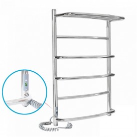 Електричний полотенцесушитель Laris Еврофлеш П6 Е 500x800 мм лівий 73207412