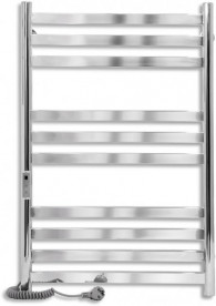 Електрична сушарка для рушників Laris Кватро П10 500Х800 Е підключення зліва хром 73207656