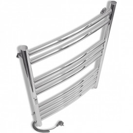 Електрична сушарка для рушників Laris Класік Преміум П9 500x800 Е підключення зліва хром 73207662