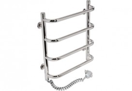Электрический полотенцесушитель Laris Стандарт П4 Э 450x500 мм левый 73207080