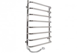 Электрический полотенцесушитель Laris Стандарт П8 Э 500x800 мм левый 73207088