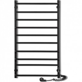 Електрична сушка для рушників Laris Зебра Комфорт ЧКЧ10 500x900 Е підключення праворуч R3 чорний 73207639