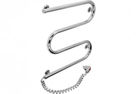 Електричний полотенцесушитель Laris Змійовик 25 РС3 Е 500x500 мм лівий 73207108