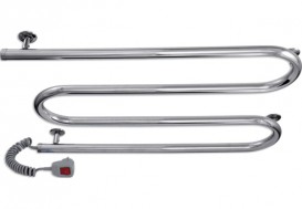 Электрический полотенцесушитель Laris Змеевик 25 РС3 Э 700x500 мм левый 73207118