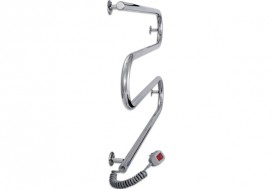 Электрический полотенцесушитель Laris Змеевик 25 РС3 Э 700x500 мм левый 73207118