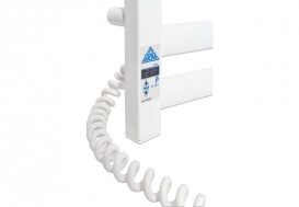 Електричний полотенцесушитель Laris Зебра Атлант Преміум ЧК14 Е 500x1200 мм лівий 75201081