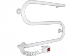 Електричний полотенцесушитель Laris Зебра Змійовик 25 ЧК2 Е 500x330 мм лівий 75201017