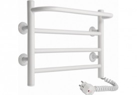 Электрический полотенцесушитель Laris Зебра Прайм ЧК4 Э 400x300 мм правый 75201064