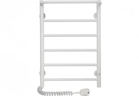 Электрический полотенцесушитель Laris Зебра Прайм ЧК6 Э 400x600 мм левый 75201023