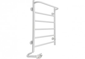 Электрический полотенцесушитель Laris Зебра Прайм ЧК6 Э 400x600 мм левый 75201023