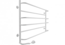 Електричний полотенцесушитель Laris Зебра Практик ЧК6 Е 1000x600 мм лівий 75201025