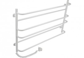 Електричний полотенцесушитель Laris Зебра Практик ЧК6 Е 1000x600 мм лівий 75201025