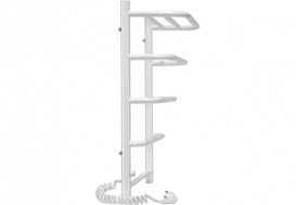 Електричний полотенцесушитель Laris Зебра Стандарт ЧК5 Е 500x660 мм лівий 75201039