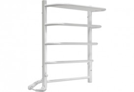 Електричний полотенцесушитель Laris Зебра Стандарт ЧК5 Е 500x660 мм лівий 75201039