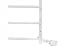 Электрический полотенцесушитель Laris Зебра Стандарт ЧК5 Э 500x660 мм правый 75201040