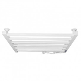 Электрический полотенцесушитель Laris ЗЕБРА АЛЬФА ЧК6 500Х600 Э (подключение справа) белый 77700070