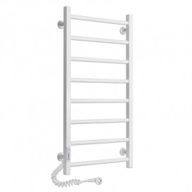 Електричний полотенцесушитель Laris ЗЕБРА АЛЬФА ЧК8 400х800 Е (підключення зліва) білий 77700071