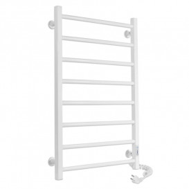 Электрический полотенцесушитель Laris ЗЕБРА АЛЬФА ЧК8 500Х800 Э (подключение справа) белый 77700074