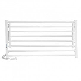 Електричний полотенцесушитель Laris ЗЕБРА АСТОР ЧК8 1000х500 Е (підключення зліва) білий 77700078