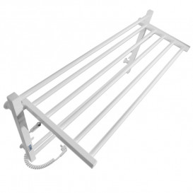 Електричний полотенцесушитель Laris ЗЕБРА АСТОР ЧК8 1000х500 Е (підключення зліва) білий 77700078