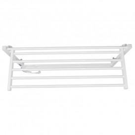 Електричний полотенцесушитель Laris ЗЕБРА АСТОР ЧК8 1000х500 Е (підключення зліва) білий 77700078