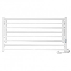 Електричний полотенцесушитель Laris ЗЕБРА АСТОР ЧК8 1000х500 Е (підключення праворуч) білий 77700079