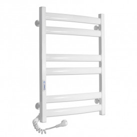 Электрический полотенцесушитель Laris ЗЕБРА АТЛАНТ ЧК6 500Х700 Э (подключение слева) белый 77700096