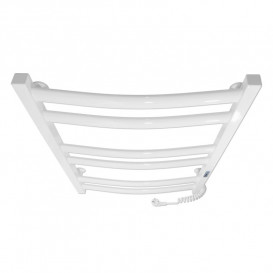 Електричний полотенцесушитель Laris ЗЕБРА АТЛАНТ ЧК6 500х700 Е (підключення праворуч) білий 77700097