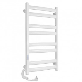 Електричний полотенцесушитель Laris ЗЕБРА АТЛАНТ ЧК8 500х900 Е (підключення зліва) білий  77700098